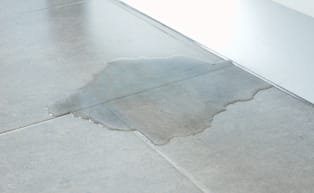 Image of water leak