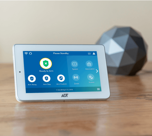 adt tablet interface
